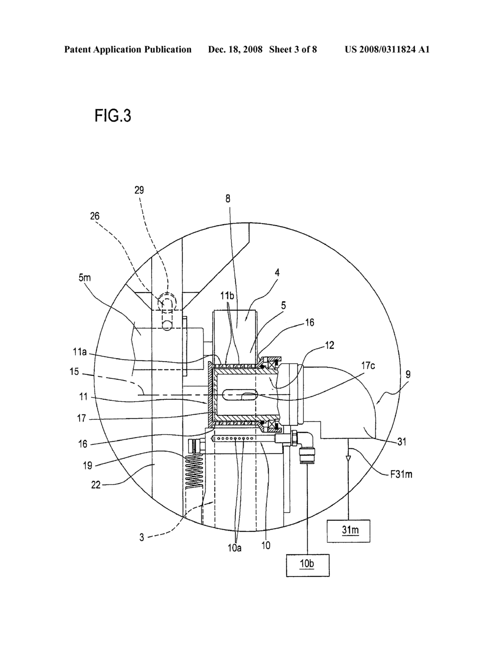 APPARATUS FOR SMOOTHING A PRODUCT, IN PARTICULAR A SEMI-FINISHED CERAMIC PRODUCT - diagram, schematic, and image 04