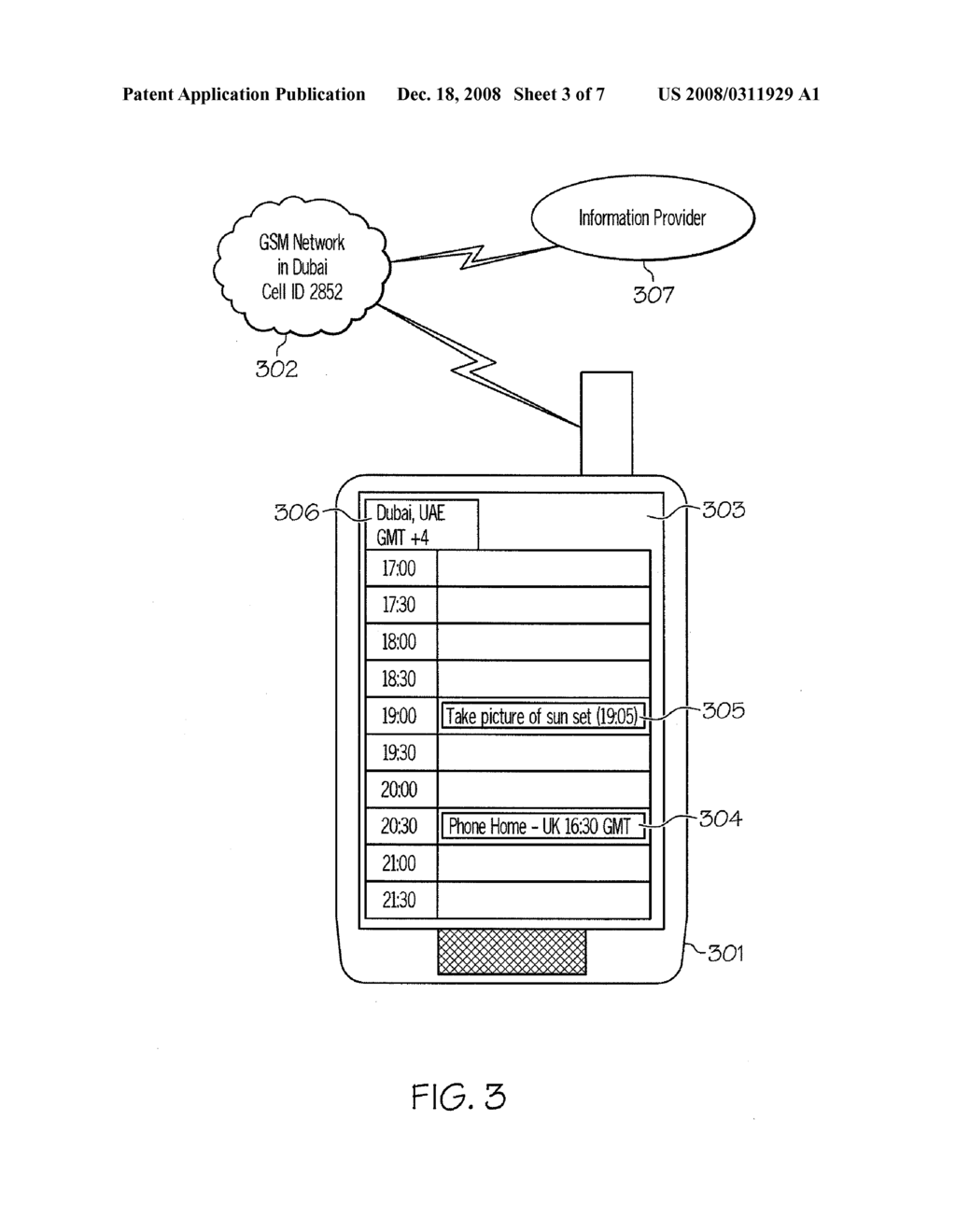 SCHEDULING TASKS DYNAMICALLY DEPENDING ON THE LOCATION OF A MOBILE USER - diagram, schematic, and image 04