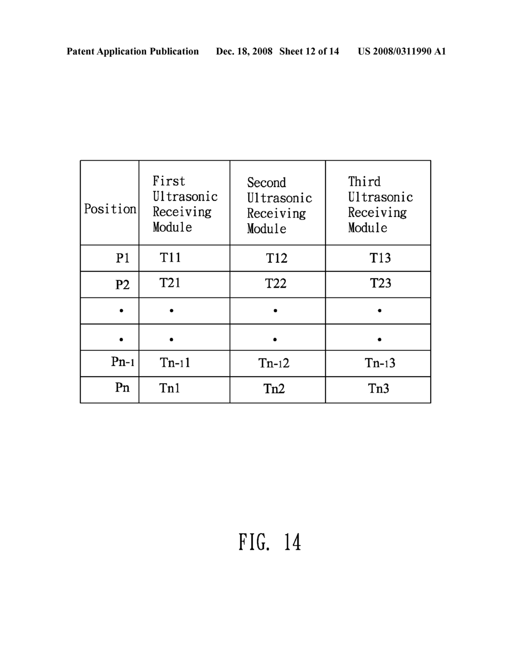 POSITION SYSTEM FOR INTERACTIVE GAMING DEVICE AND METHOD USING THE SAME - diagram, schematic, and image 13