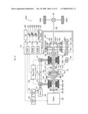 Power output apparatus and hybrid vehicle equipped with power output apparatus diagram and image