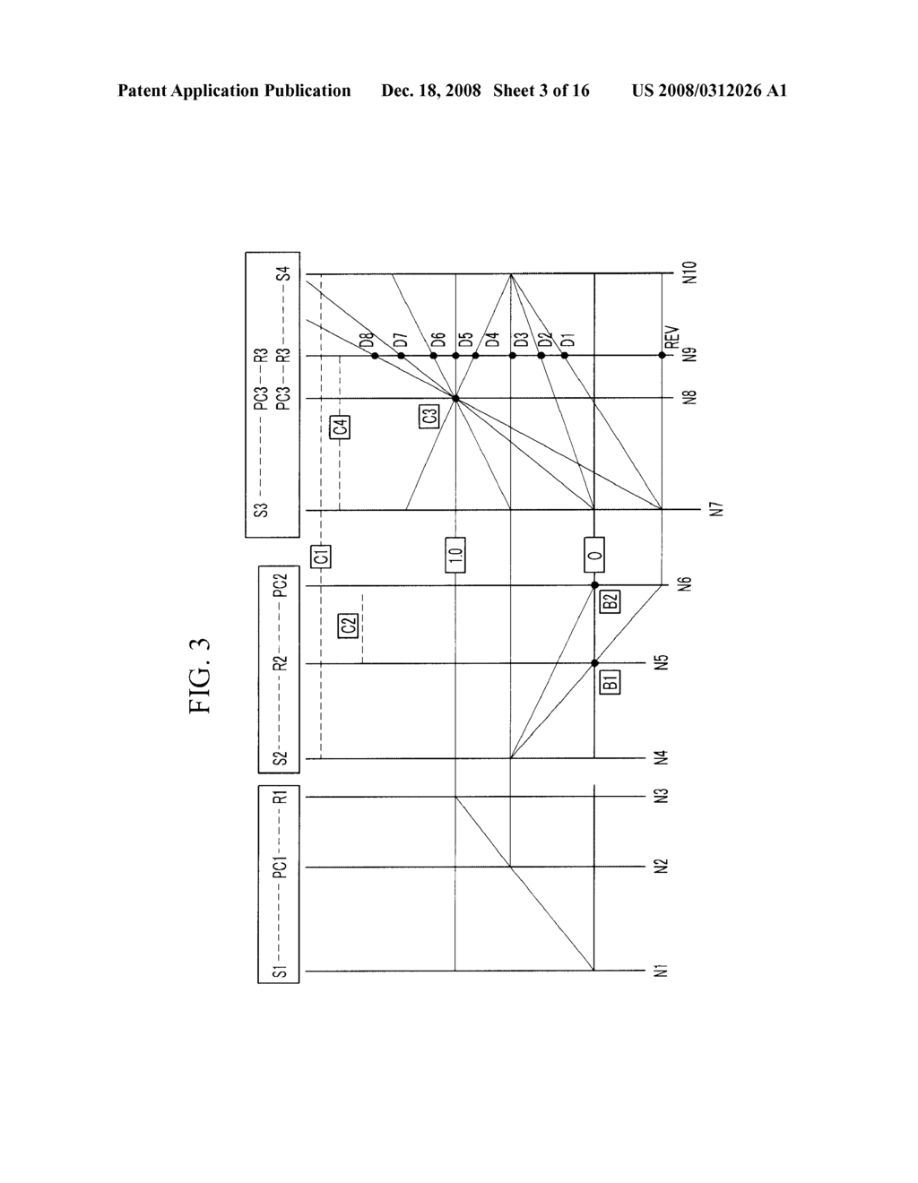 POWER TRAIN OF AUTOMATIC TRANSMISSION - diagram, schematic, and image 04