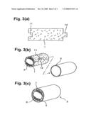 HOLDING AND SEALING MATERIAL FOR CATALYTIC CONVERTER AND METHOD OF MANUFACTURING THE HOLDING SEAL MATERIAL diagram and image