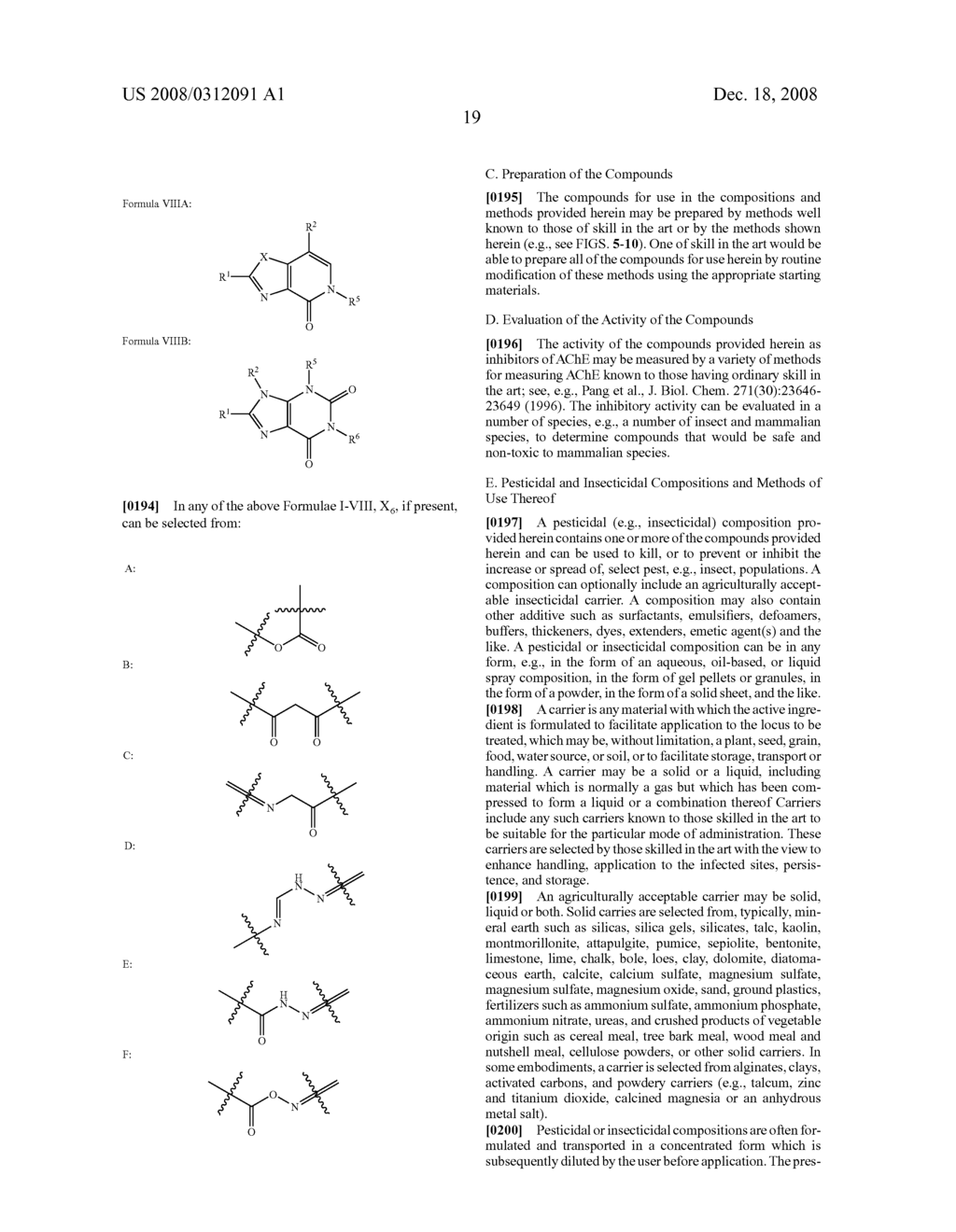 INVERTEBRATE ACETYLCHOLINESTERASE INHIBITORS - diagram, schematic, and image 35