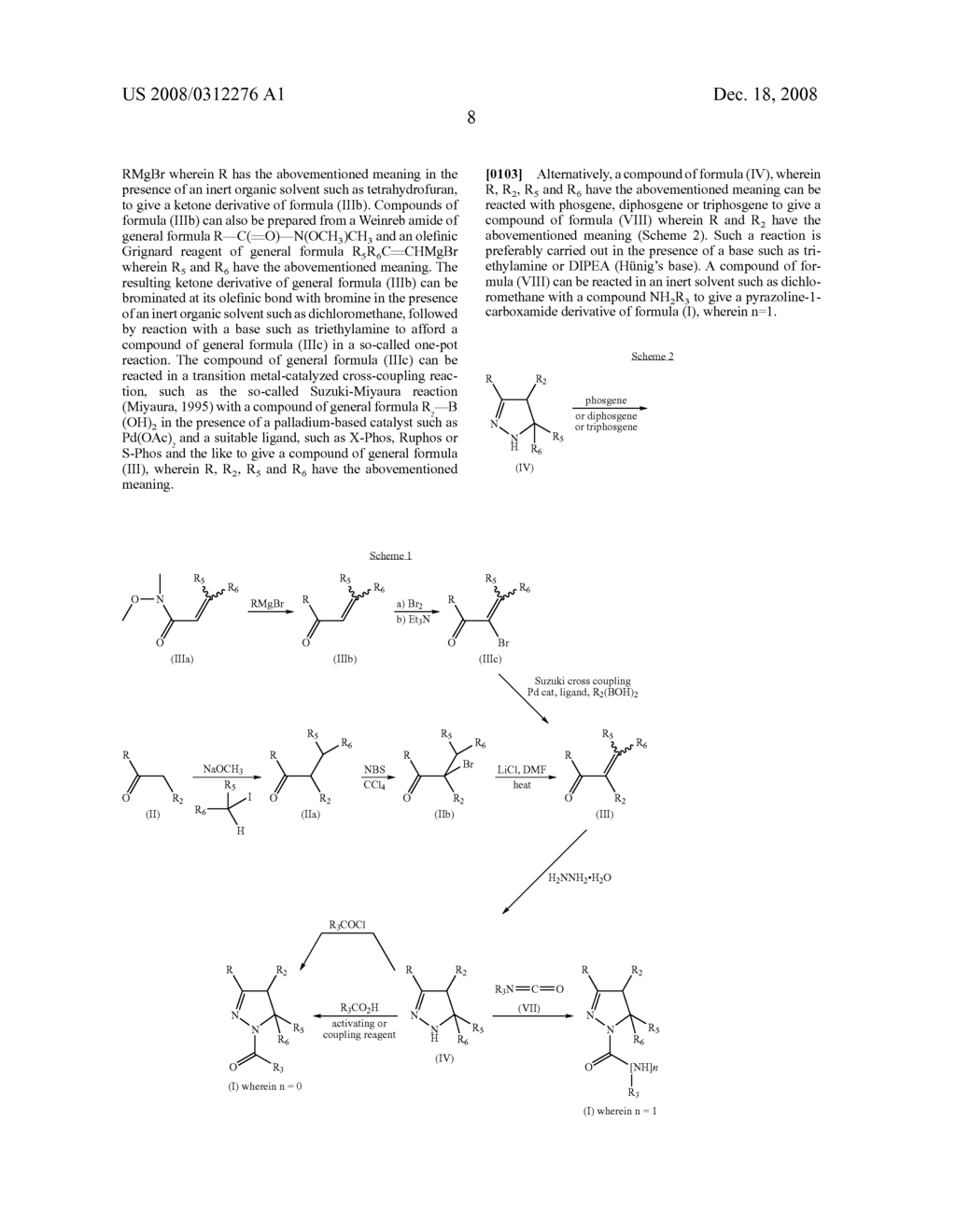 4,5 Dihydro-(1H)-Pyrazole Derivatives as Cannabinoid CB1 Receptor Modulators - diagram, schematic, and image 09