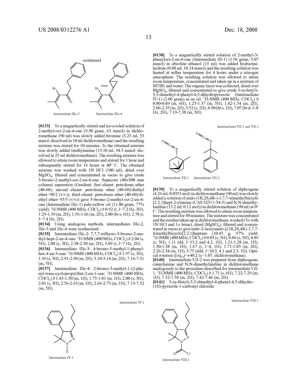 4,5 Dihydro-(1H)-Pyrazole Derivatives as Cannabinoid CB1 Receptor Modulators - diagram, schematic, and image 14