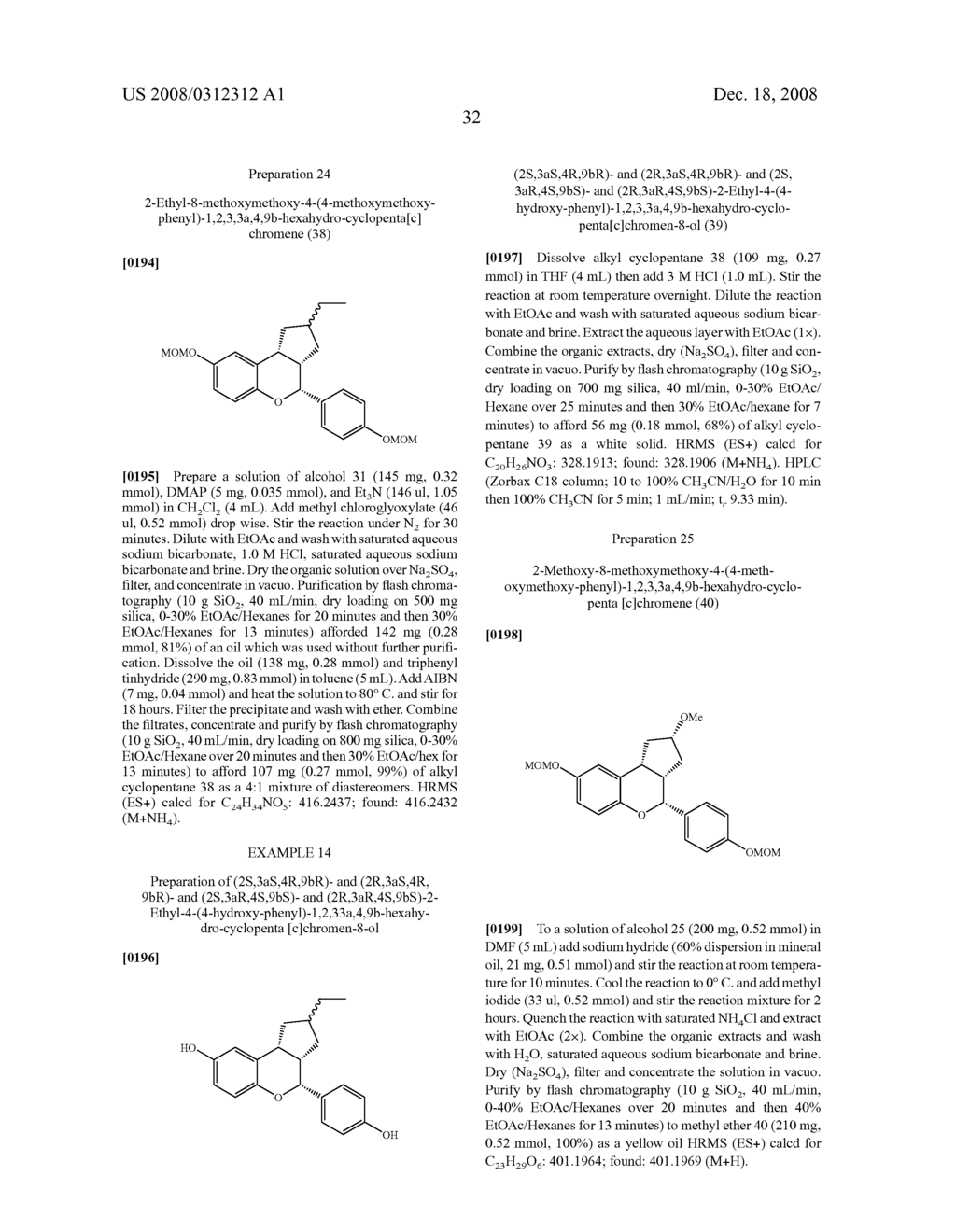 SUBSTITUTED BENZOPYRANS AS SELECTIVE ESTROGEN RECEPTOR-BETA AGONISTS - diagram, schematic, and image 33