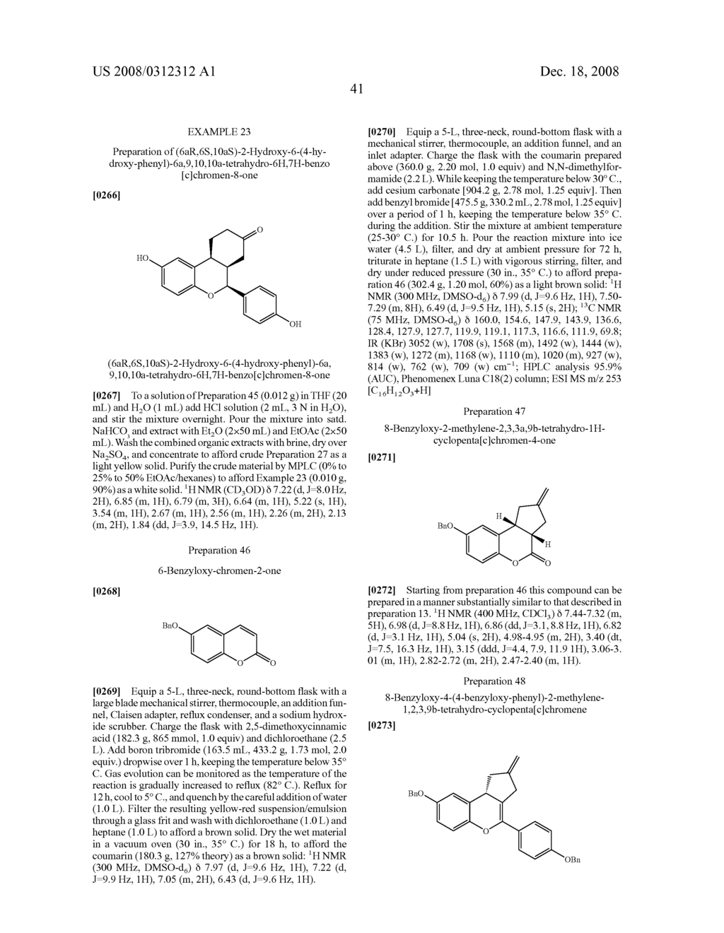 SUBSTITUTED BENZOPYRANS AS SELECTIVE ESTROGEN RECEPTOR-BETA AGONISTS - diagram, schematic, and image 42