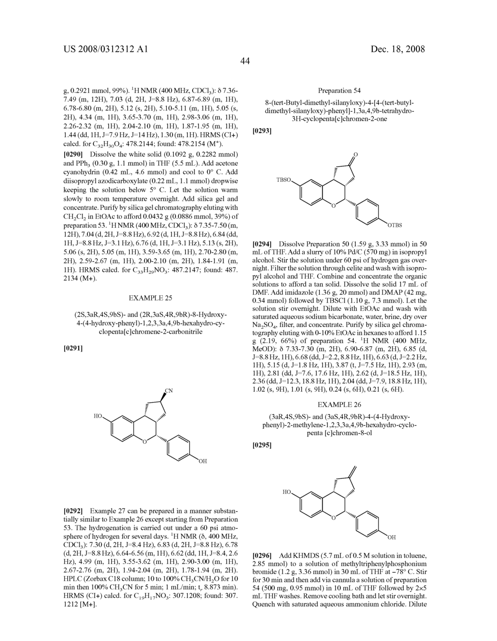 SUBSTITUTED BENZOPYRANS AS SELECTIVE ESTROGEN RECEPTOR-BETA AGONISTS - diagram, schematic, and image 45