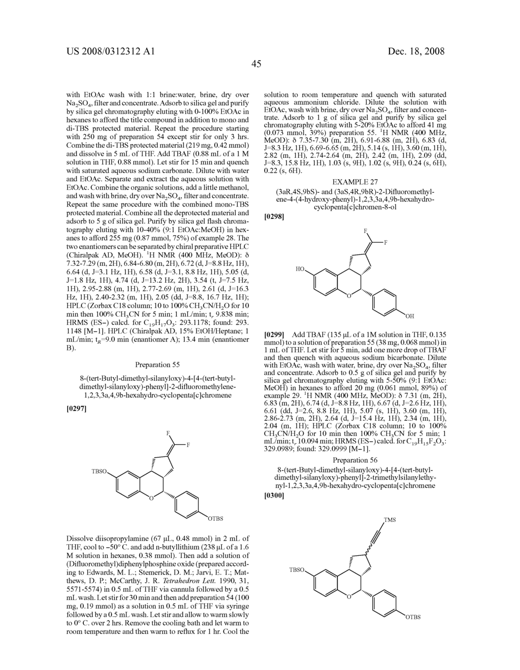 SUBSTITUTED BENZOPYRANS AS SELECTIVE ESTROGEN RECEPTOR-BETA AGONISTS - diagram, schematic, and image 46