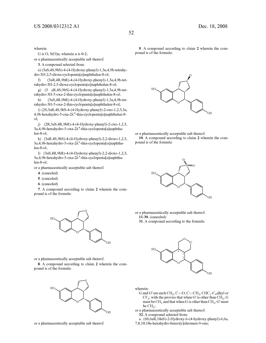 SUBSTITUTED BENZOPYRANS AS SELECTIVE ESTROGEN RECEPTOR-BETA AGONISTS - diagram, schematic, and image 53