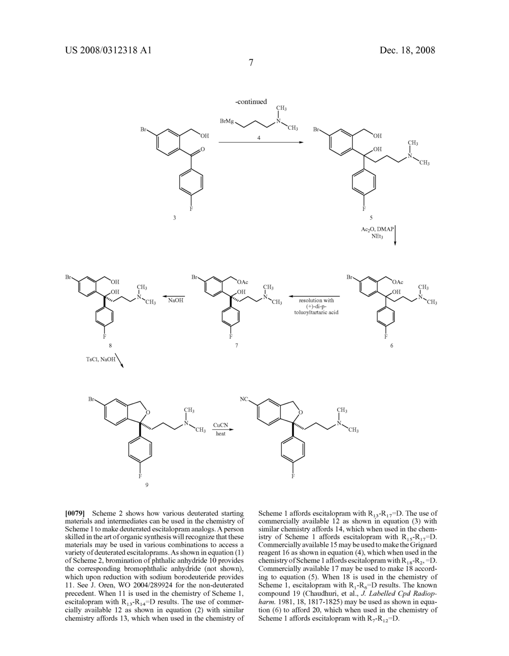 DEUTERIUM-ENRICHED ESCITALOPRAM - diagram, schematic, and image 08