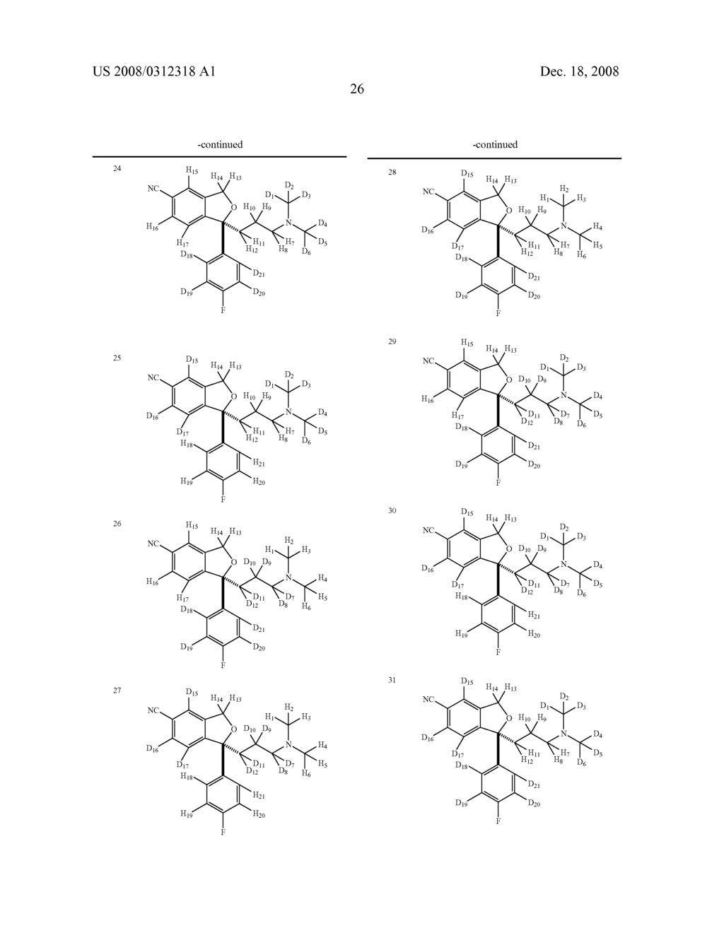 DEUTERIUM-ENRICHED ESCITALOPRAM - diagram, schematic, and image 27