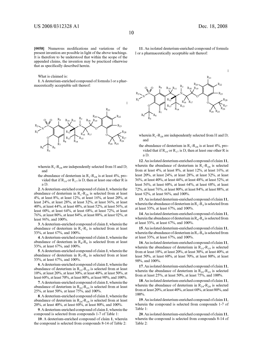 DEUTERIUM-ENRICHED TAMSULOSIN - diagram, schematic, and image 11