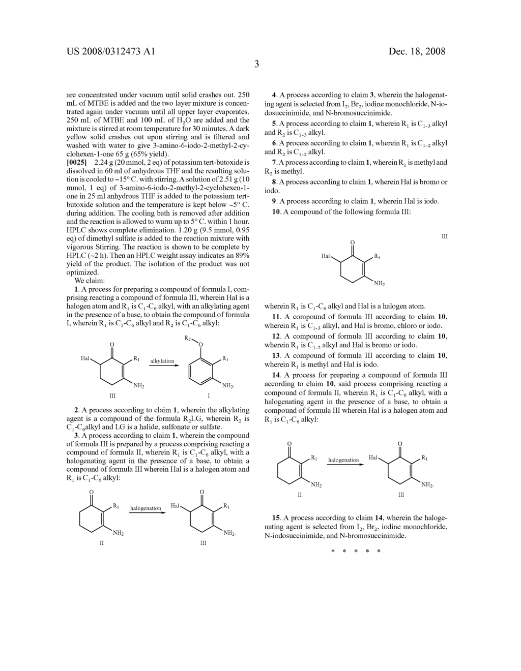 Two Step Process for Preparing Substituted Anisidines - diagram, schematic, and image 04