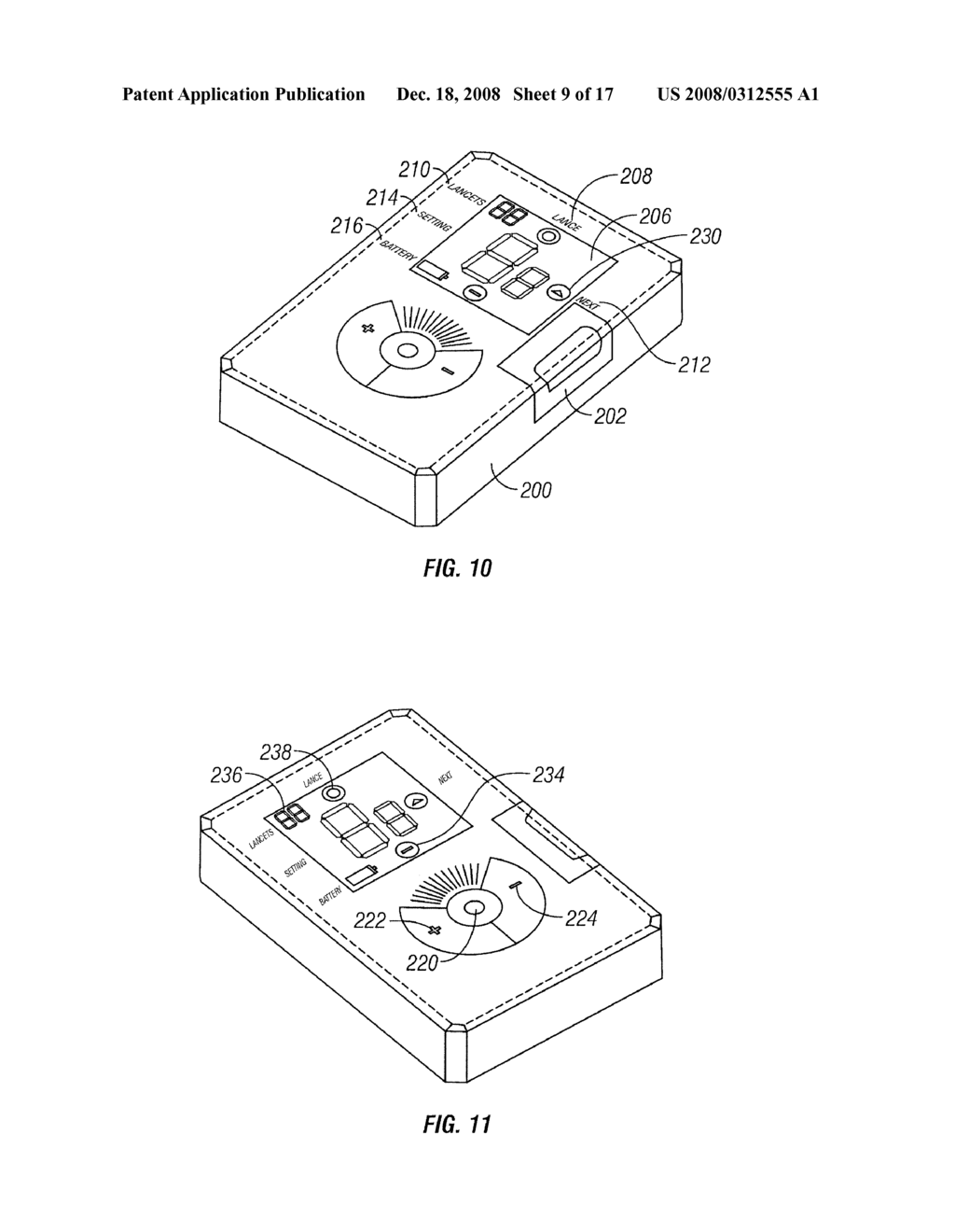 Devices and methods for glucose measurement using rechargeable battery energy sources - diagram, schematic, and image 10