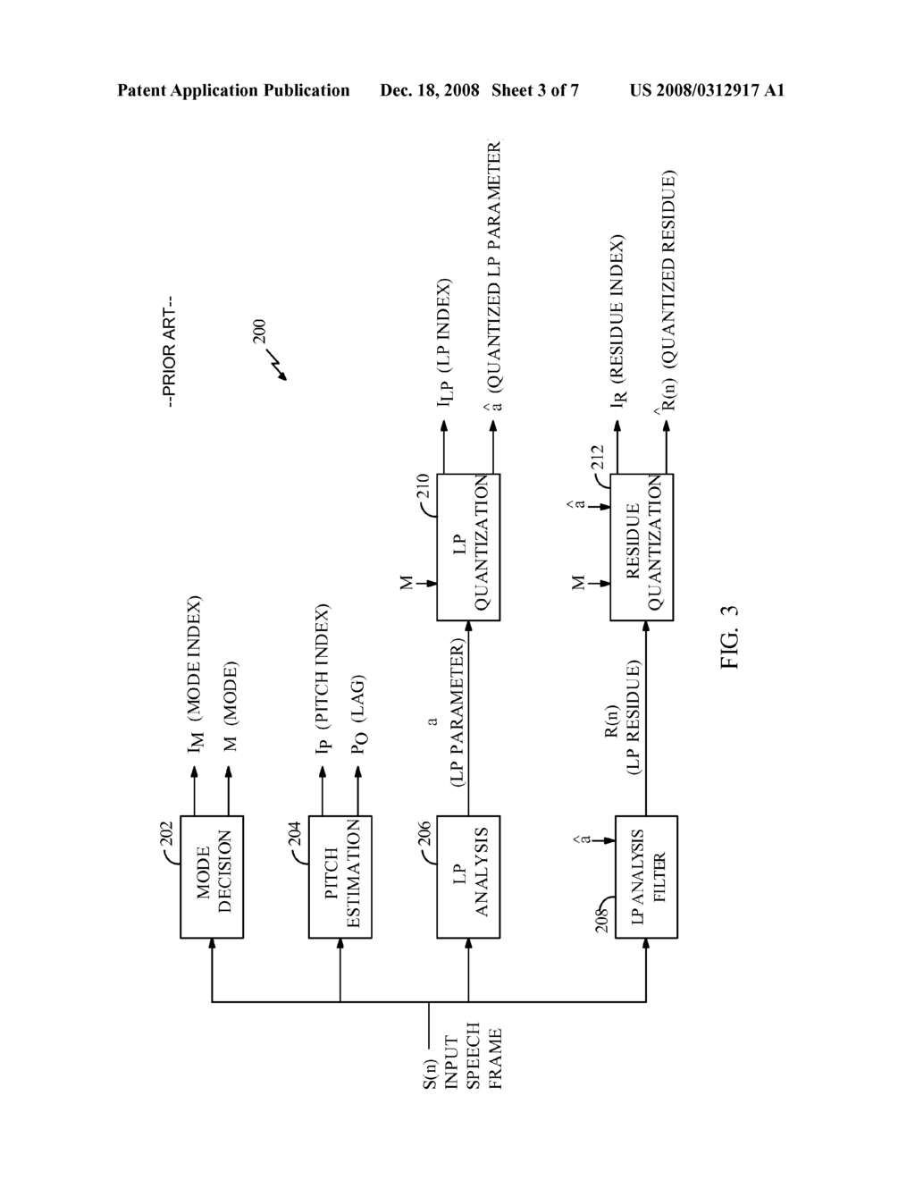 METHOD AND APPARATUS FOR PREDICTIVELY QUANTIZING VOICED SPEECH - diagram, schematic, and image 04