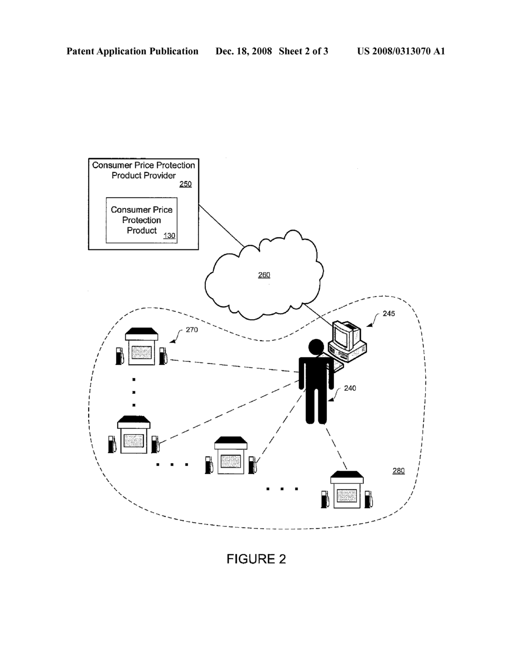 SYSTEM, METHOD AND APPARATUS FOR CONSUMER PURCHASE AND FUTURE DISTRIBUTED DELIVERY OF COMMODITY AT PREDETERMINED PRICES - diagram, schematic, and image 03