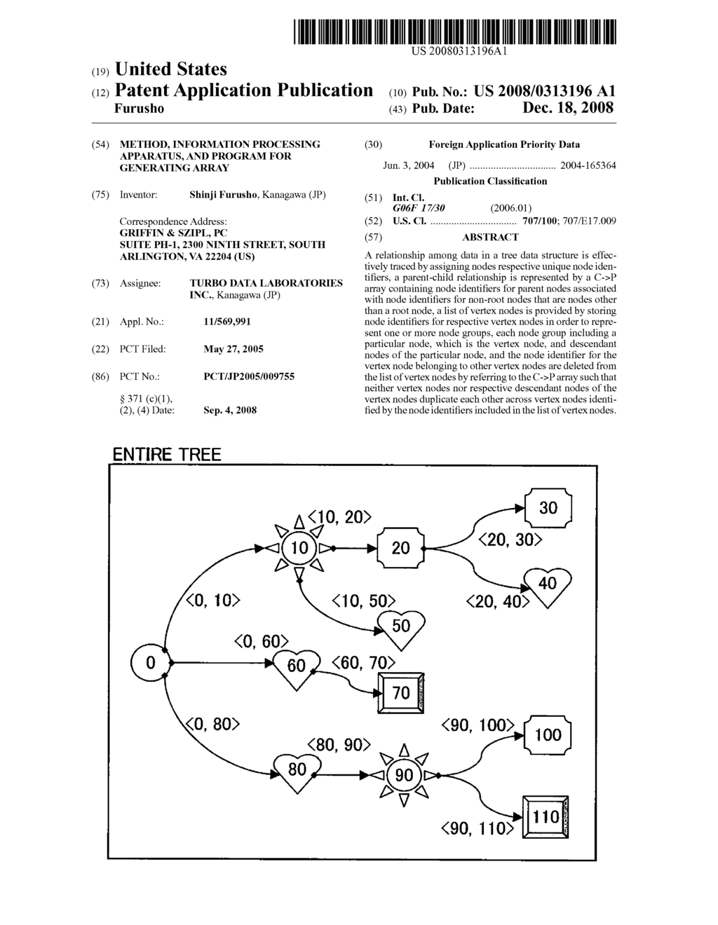 Method, Information Processing Apparatus, and Program For Generating Array - diagram, schematic, and image 01