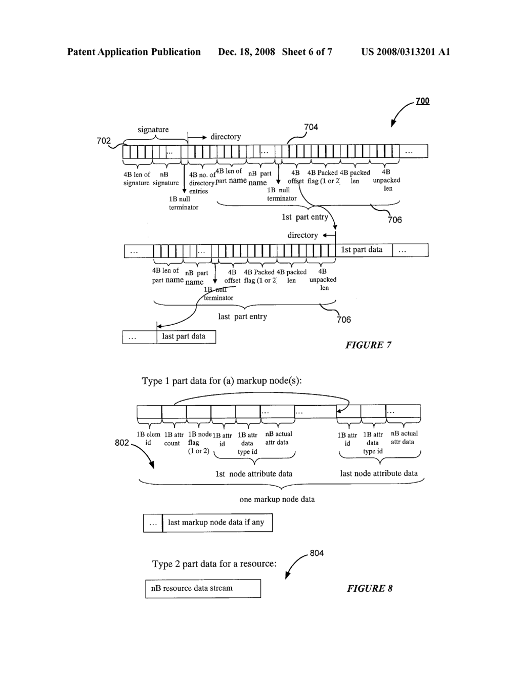 SYSTEM AND METHOD FOR COMPACT REPRESENTATION OF MULTIPLE MARKUP DATA PAGES OF ELECTRONIC DOCUMENT DATA - diagram, schematic, and image 07