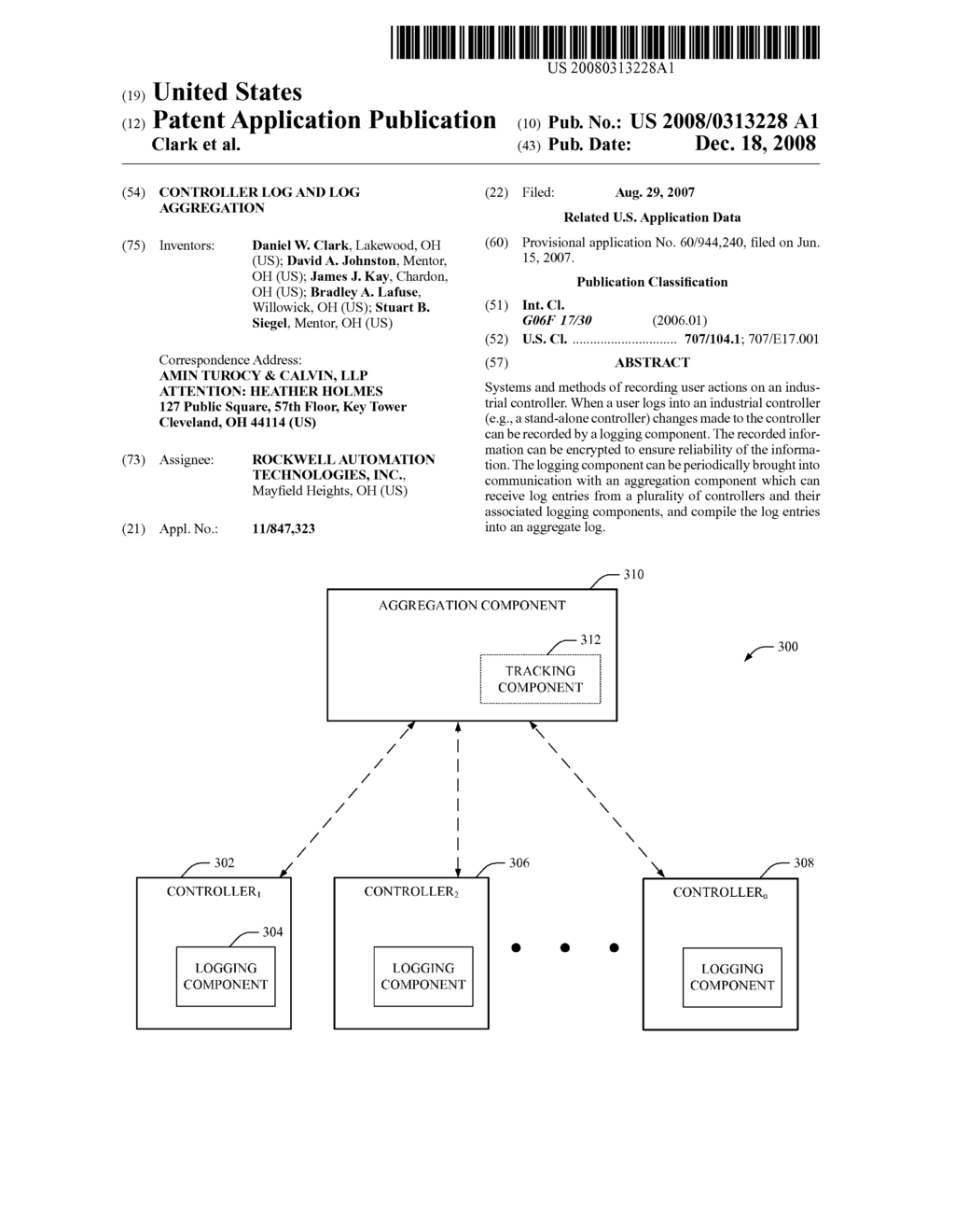 CONTROLLER LOG AND LOG AGGREGATION - diagram, schematic, and image 01