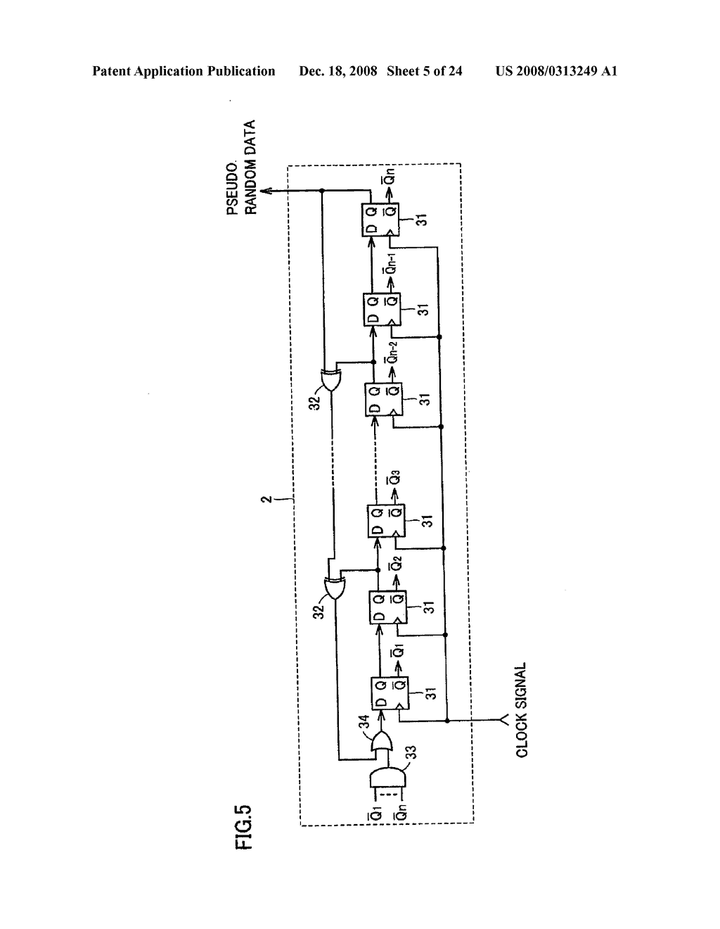 RANDOM NUMBER GENERATOR WITH RING OSCILLATION CIRCUIT - diagram, schematic, and image 06