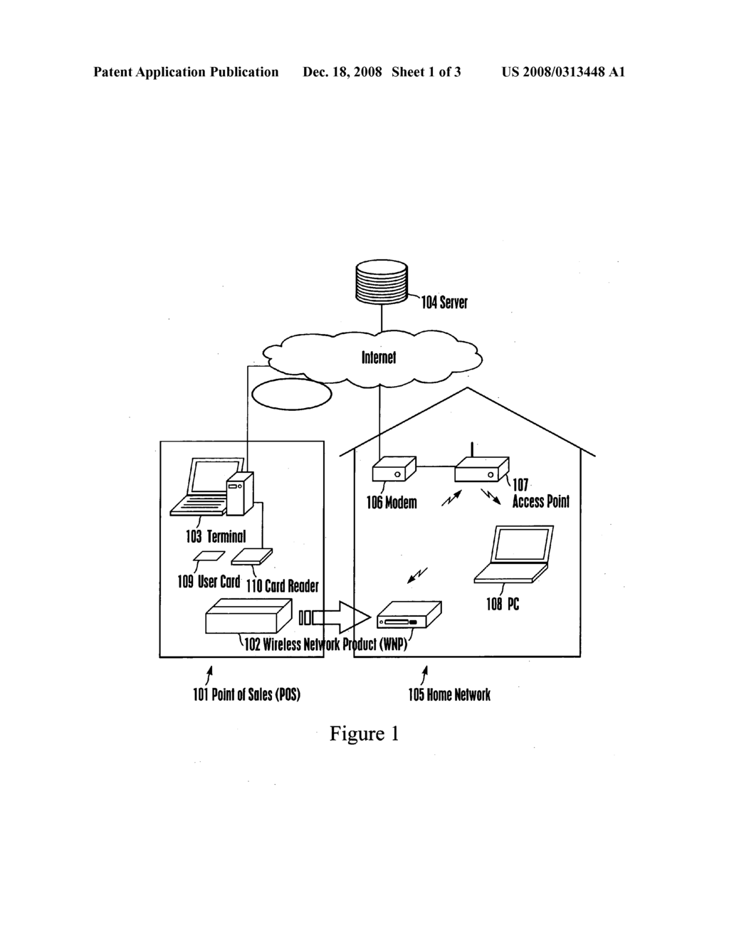 System and method for network setup of wireless device at point of sale - diagram, schematic, and image 02