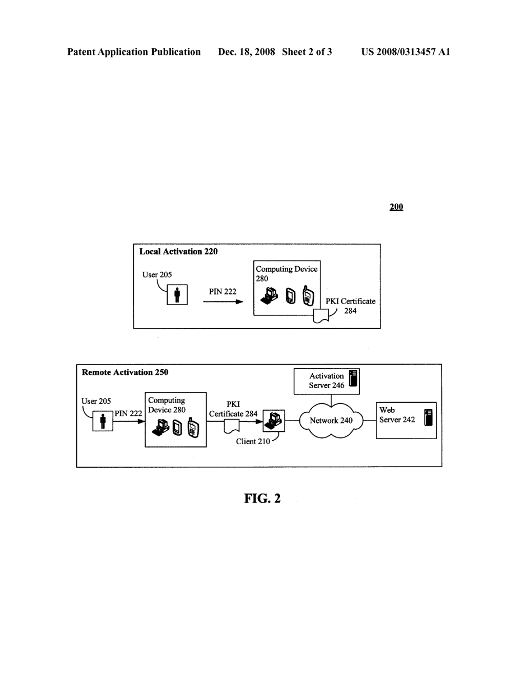 SECURE PHYSICAL DISTRIBUTION OF A SECURITY TOKEN THROUGH A MOBILE TELEPHONY PROVIDER'S INFRASTRUCTURE - diagram, schematic, and image 03