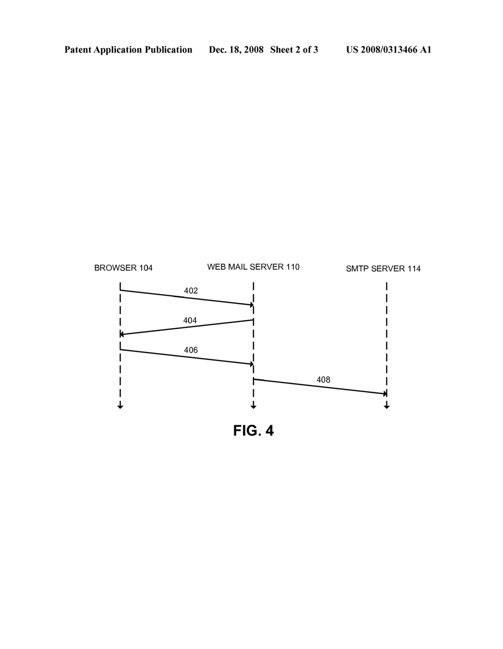 METHOD AND APPARATUS FOR DIGITALLY SIGNING ELECTRONIC MAIL THAT ORIGINATES FROM A BROWSER - diagram, schematic, and image 03