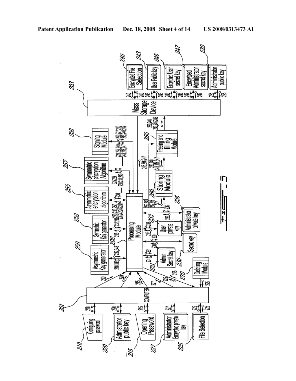 METHOD AND SURVEILLANCE TOOL FOR MANAGING SECURITY OF MASS STORAGE DEVICES - diagram, schematic, and image 05