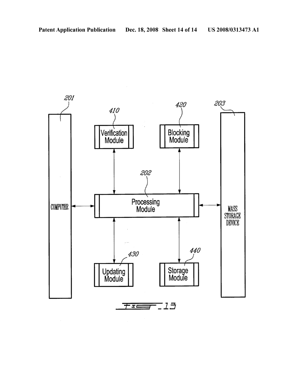 METHOD AND SURVEILLANCE TOOL FOR MANAGING SECURITY OF MASS STORAGE DEVICES - diagram, schematic, and image 15