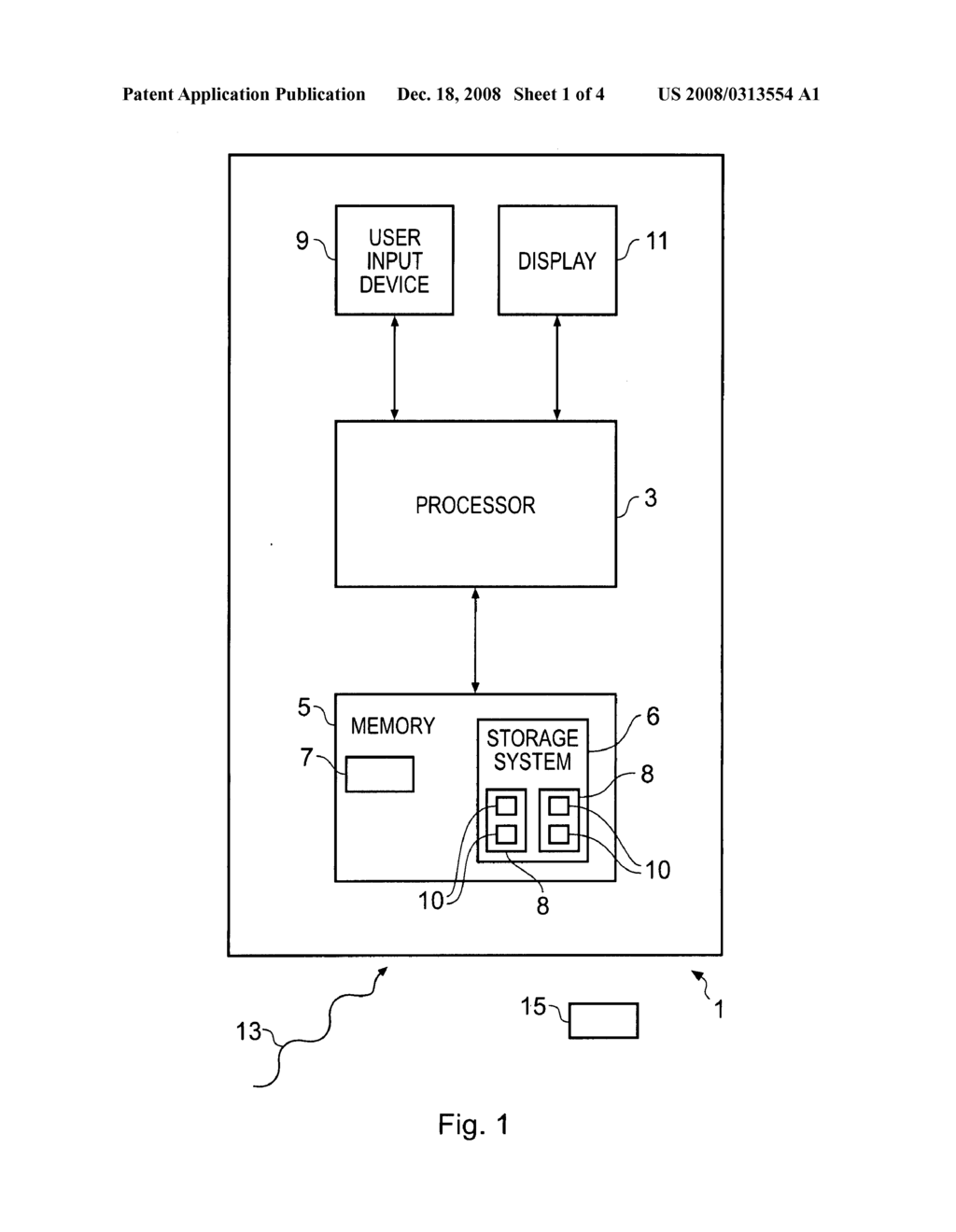 Apparatus, method, computer program and user interface for storing information - diagram, schematic, and image 02