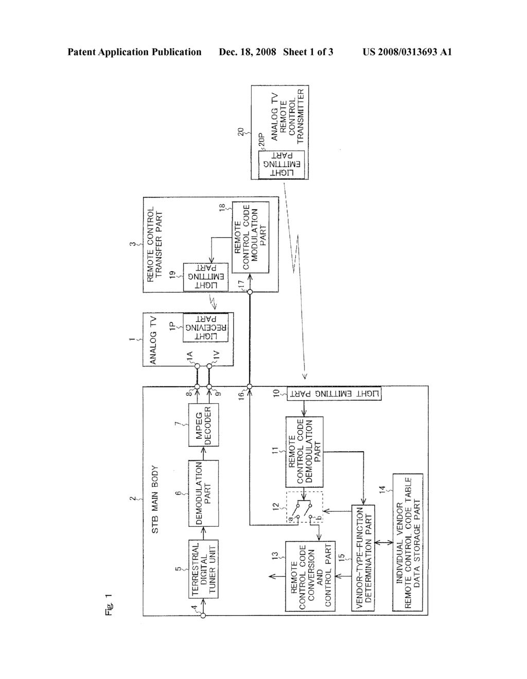 SET TOP BOX, DIGITAL BROADCAST VIEWING SYSTEM, AND METHOD OF CONTROLLING DIGITAL BROADCAST VIEWING SYSTEM - diagram, schematic, and image 02