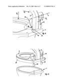 TOILET SEAT SYSTEM diagram and image