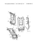 Belt clamp and carrier diagram and image