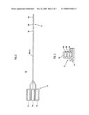 Sensor with layered electrodes diagram and image