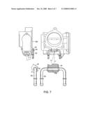 Magnesium throttle body and method of manufacturing the same diagram and image