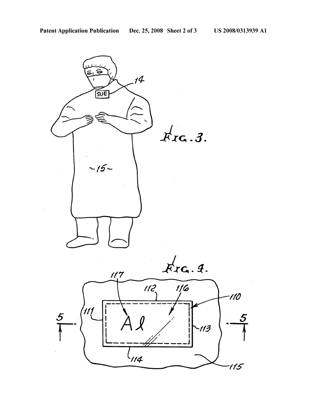 Identification of personnel attending surgery or medical related procedure - diagram, schematic, and image 03