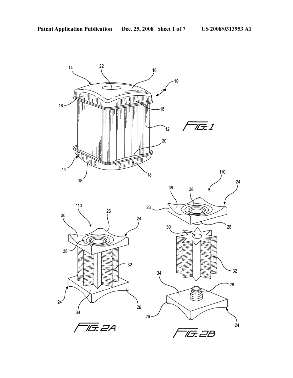 No-touch block-rodenticide bait unit with protective end caps and packaging for the same - diagram, schematic, and image 02