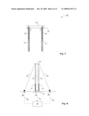 Method for Vertically Extruding a Concrete Element, Device for Producing a Concrete Element, and Wind Turbine Generator Tower Produced by This Method diagram and image