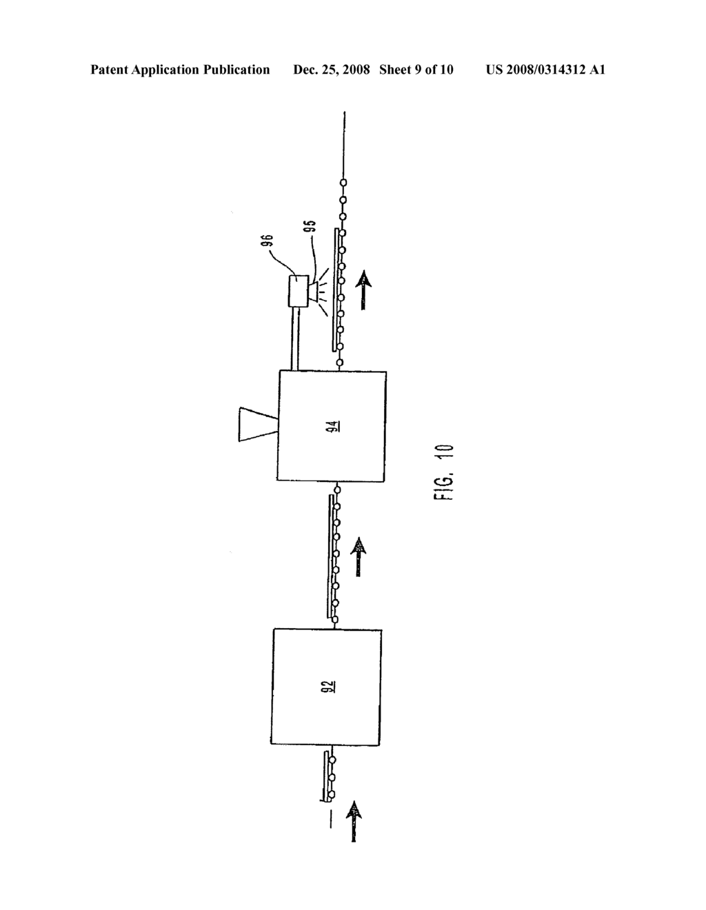 METHOD AND APPARATUS FOR EXTRUDING A COATING UPON A SUBSTRATE SURFACE - diagram, schematic, and image 10