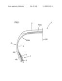 Rubber composition for side wall, as well as pneumatic tire diagram and image