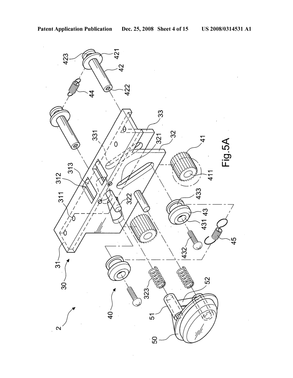 Lifting control apparatus for window covering - diagram, schematic, and image 05