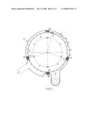 Arrangement for the Treatment of Cellulose Pulp in a Washing Apparatus Arranged with Displaced Peripheral Valve Seals diagram and image