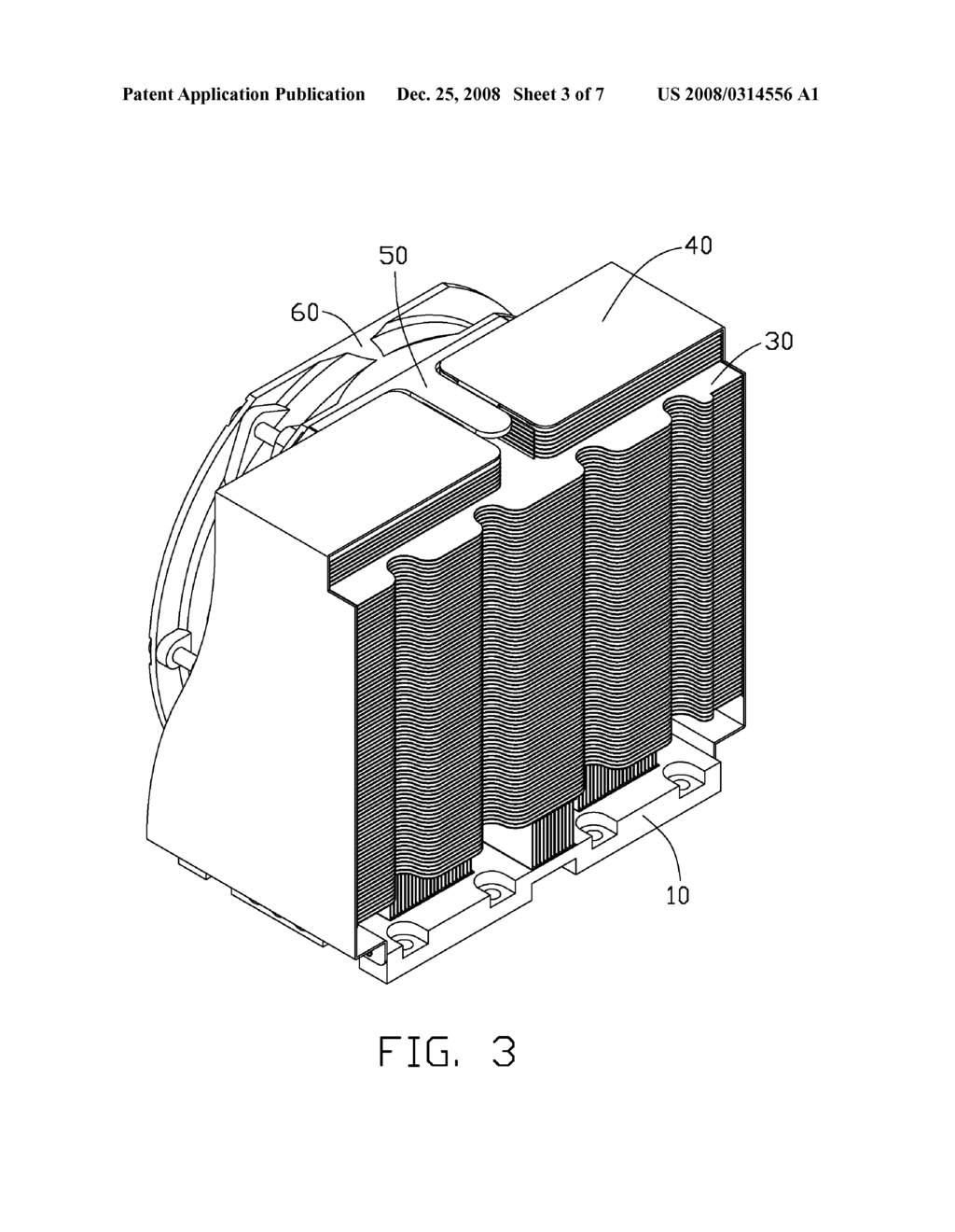 HEAT DISSIPATION DEVICE HAVING A FAN FOR DISSIPATING HEAT GENERATED BY AT LEAST TWO ELECTRONIC COMPONENTS - diagram, schematic, and image 04