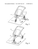 Infant Stroller Rocking Device diagram and image