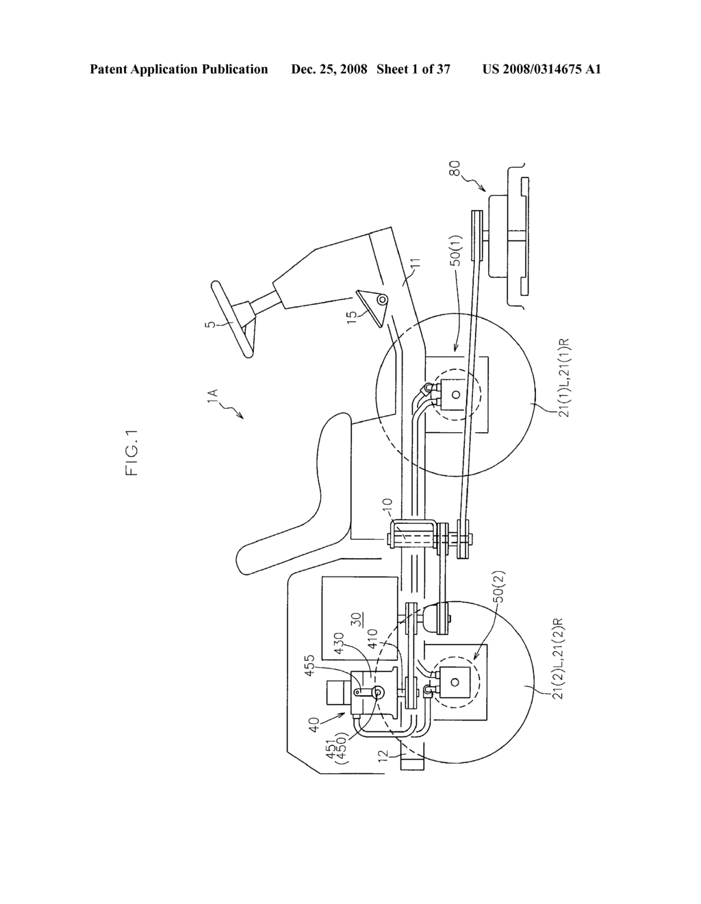 HYDRAULIC WHEEL-DRIVE WORKING VEHICLE - diagram, schematic, and image 02