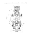 HYDRAULIC WHEEL-DRIVE WORKING VEHICLE diagram and image