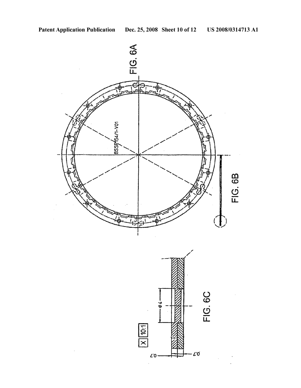 Segmented and Laminated Core Steel Plate for Single and/or Double Sided Wet Clutch Friction Plates or Separator Plates - diagram, schematic, and image 11