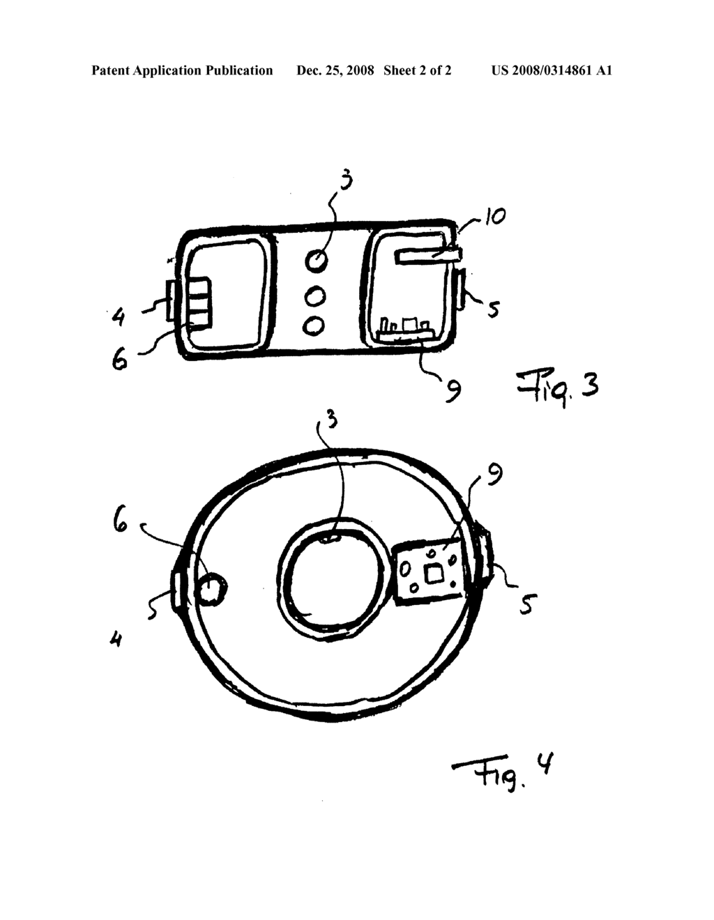 Bottle for beverages - diagram, schematic, and image 03