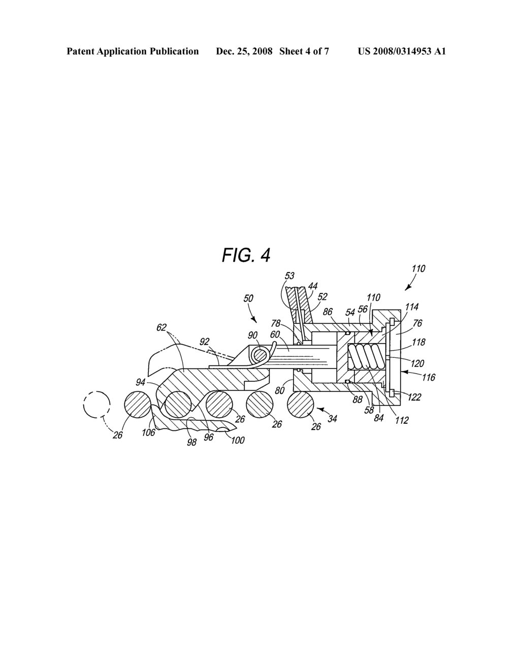 Feeder mechanism retention device for fastener driving tool - diagram, schematic, and image 05